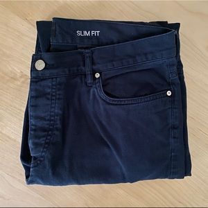 H&M Slim Fit Navy Jeans Size 32